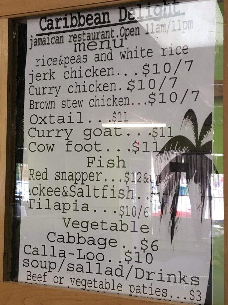 Caribbean Delight - St Louis, MO menu_pic