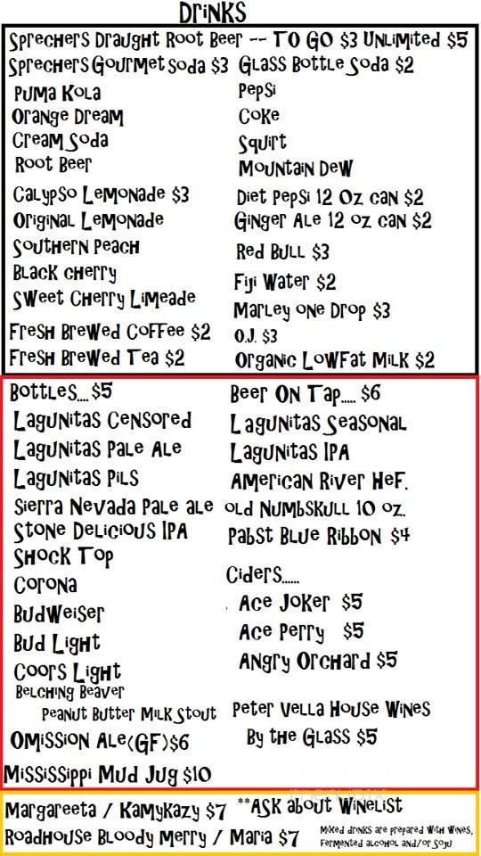 /28684272/Brigance-Roadhouse-Menu-Pollock-Pines-CA - Pollock Pines, CA