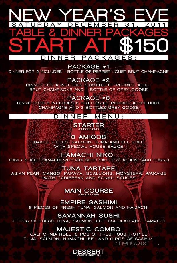 Sho Room - Miami Beach, FL menu_pic