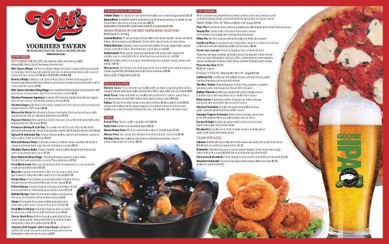 Ott's Voorhees Tavern - Voorhees Township, NJ menu_pic