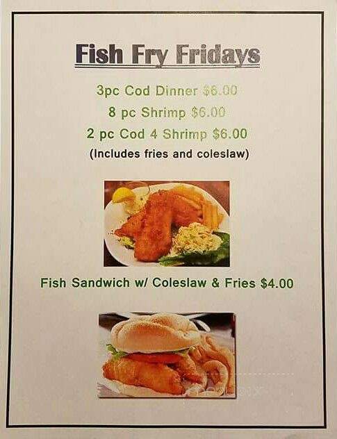 White Horse Lounge - Southgate, MI menu_pic