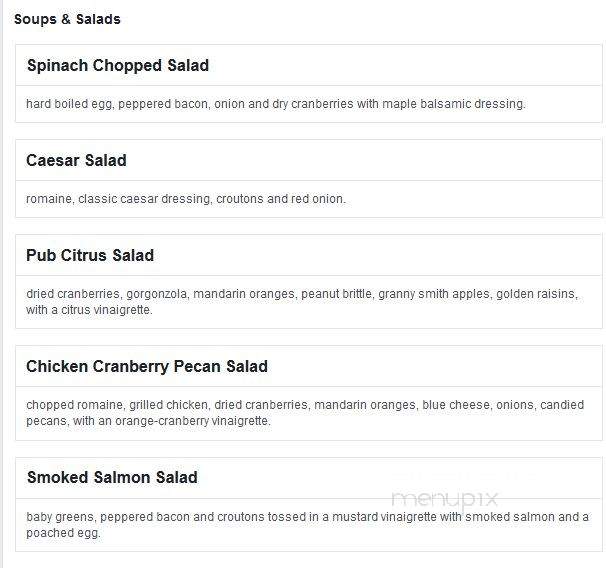 The Alement - Yuma, AZ menu_pic
