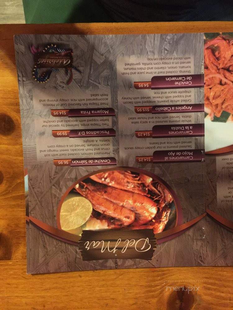Alebrijes Mexican Bistro - Incline Village, NV menu_pic