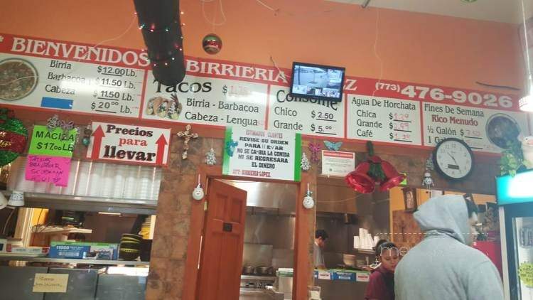 Birrieria Lopez - Chicago, IL menu_pic
