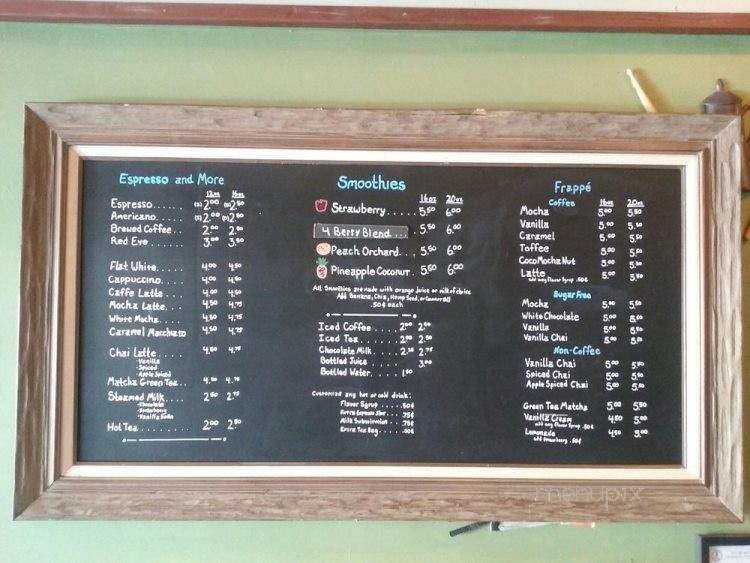 Cloudspotter's Cafe - Solvang, CA menu_pic