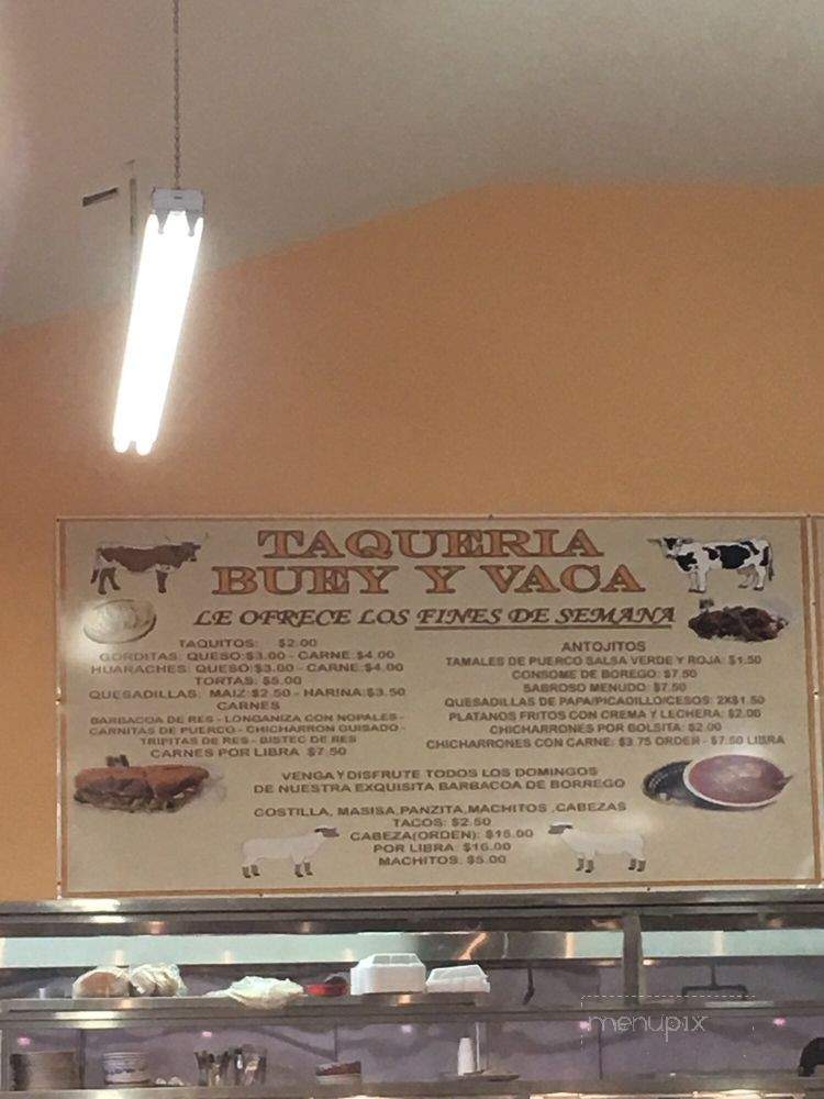 Buey-Y-Vaca - Houston, TX menu_pic