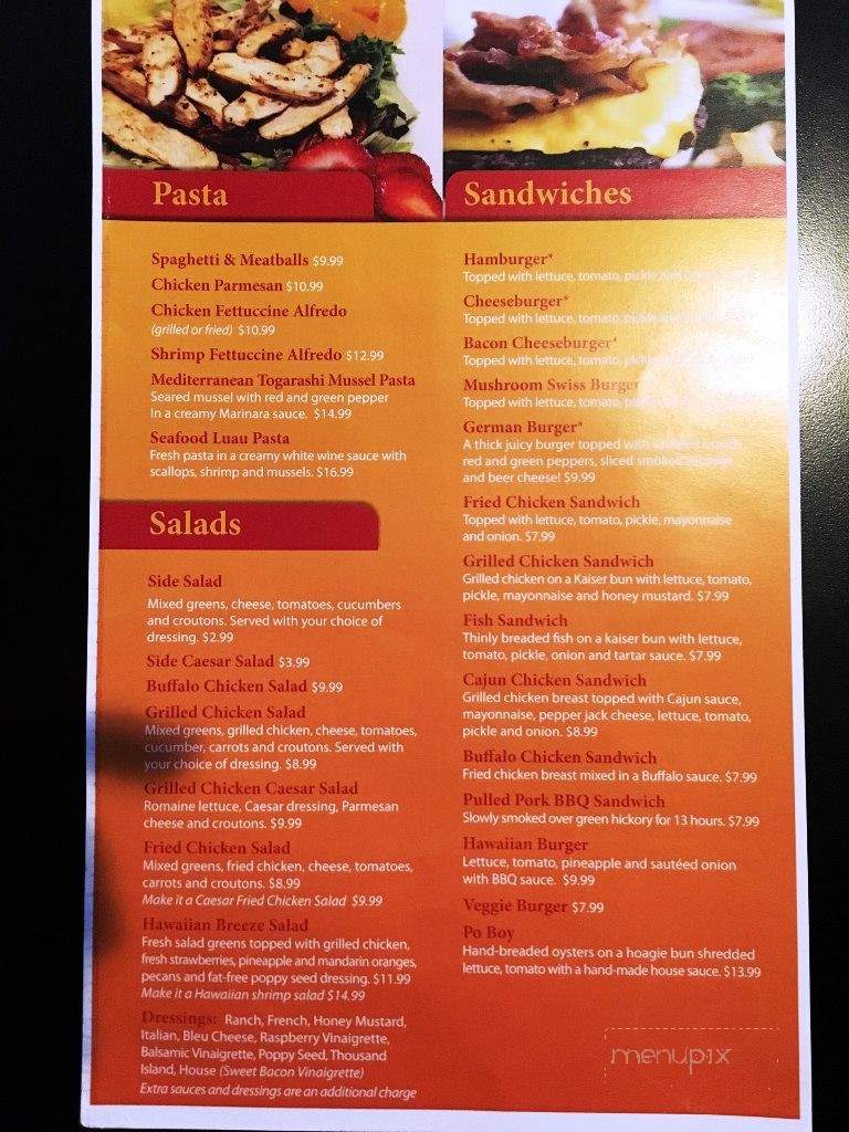 Ohana Hawaiian BBQ - French Lick, IN menu_pic