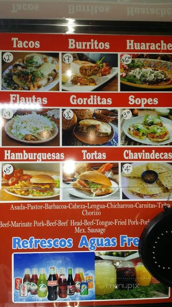 Tacos El Rufles - San Jose, CA menu_pic