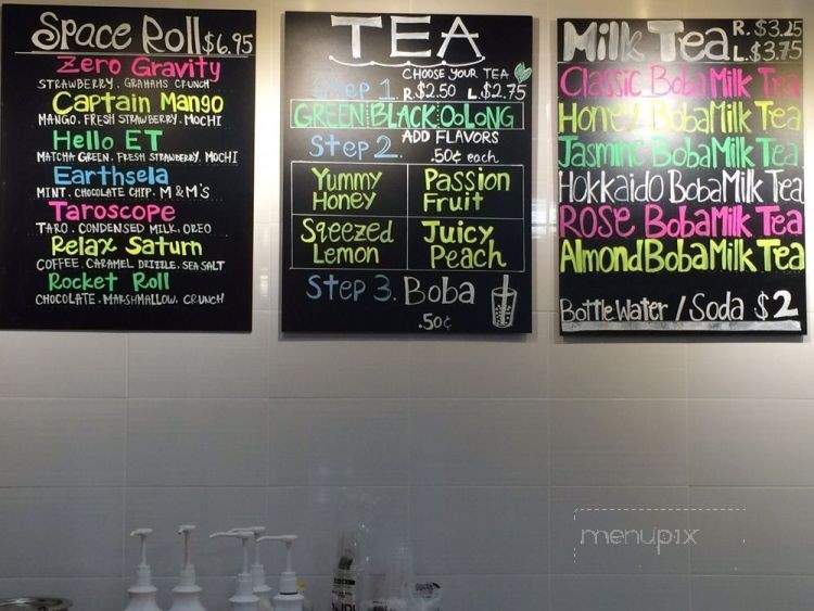 Space Roll - Chino, CA menu_pic