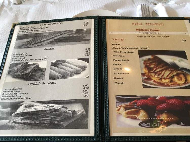 Pasha Cafe Lounge - Pittsburgh, PA menu_pic