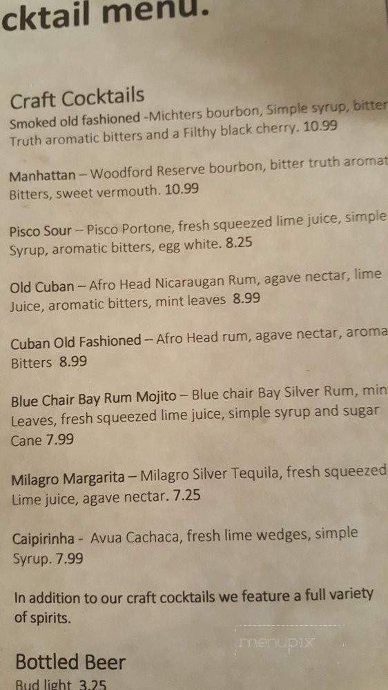 Coastal Cantina & Grill - Safety Harbor, FL menu_pic