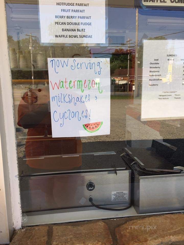 The Ice Cream Shoppe - Statesville, NC menu_pic