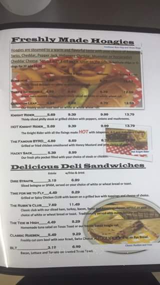 Wendell's Diner - Harriman, TN menu_pic