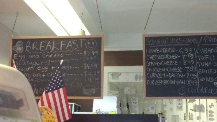 Undraa's cafe - Washington, DC menu_pic