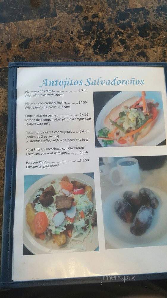Restaurante y Pupuseria Lemus - Los Angeles, CA menu_pic
