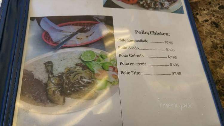 Restaurante y Pupuseria Lemus - Los Angeles, CA menu_pic