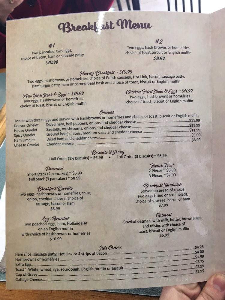 Galt's Old Town Diner - Galt, CA menu_pic