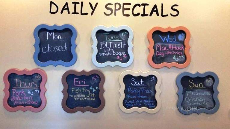 Doodle Grub - North Liberty, IN menu_pic