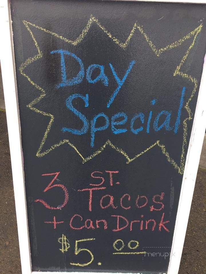 Mas Tacos - Grants Pass, OR menu_pic