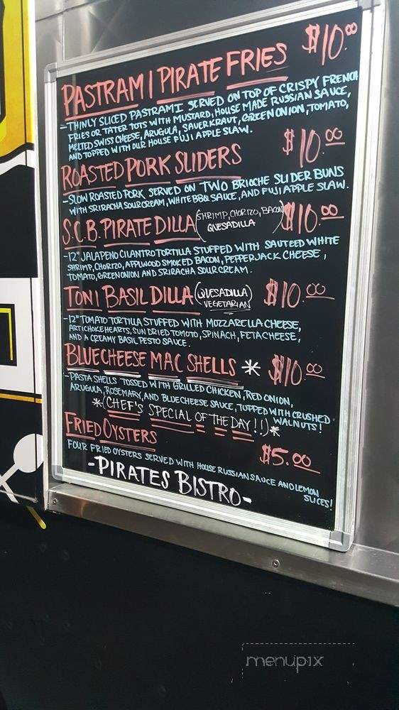 Pirates Bistro - Pomona, CA menu_pic
