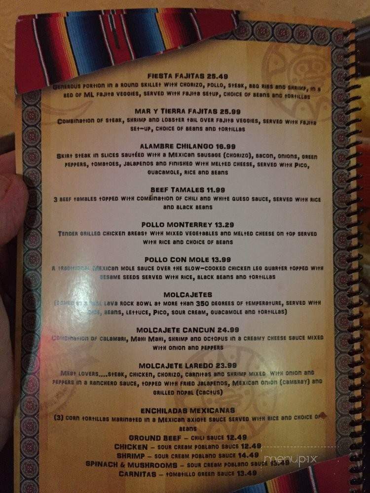Mexico Lindo Restaurant - Cape Coral, FL menu_pic