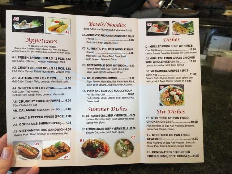 Chopstix Viet Bistro - Chattanooga, TN menu_pic