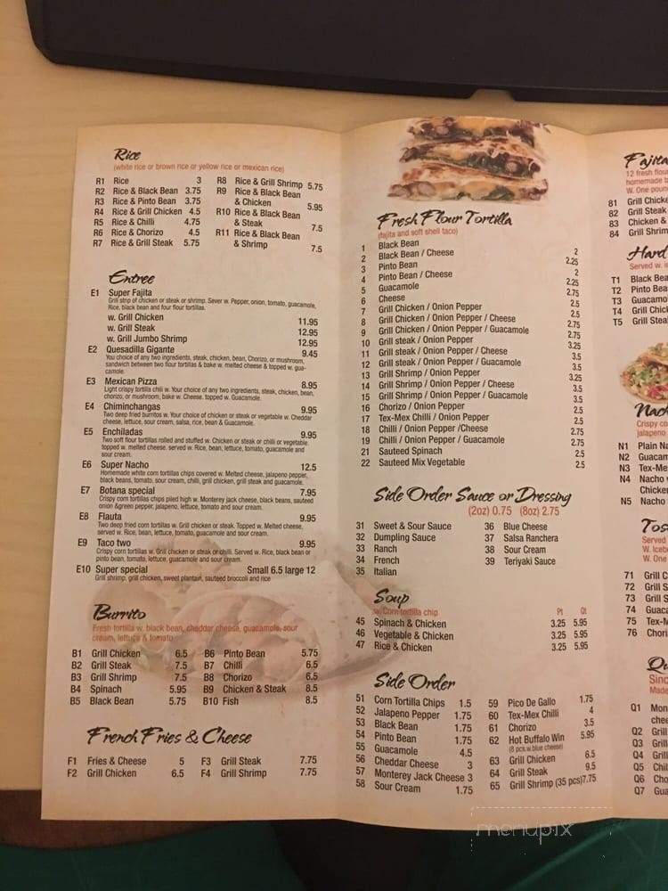 118 Kitchen - New York, NY menu_pic