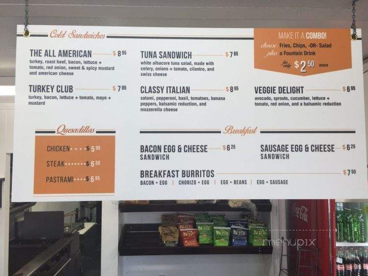Steven's Deli - Los Angeles, CA menu_pic