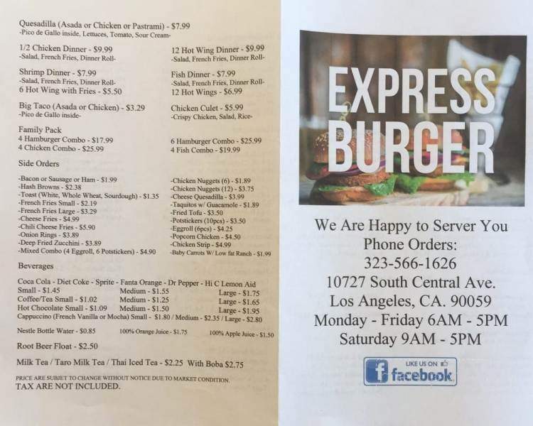 /28742169/Express-Burger-Los-Angeles-CA - Los Angeles, CA