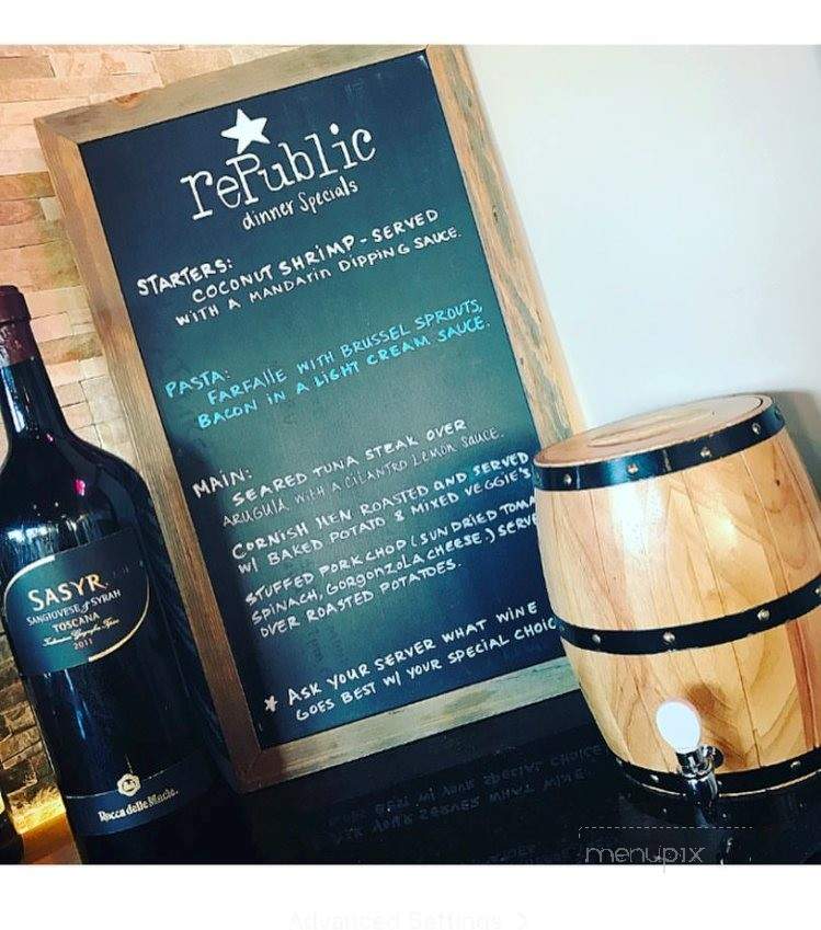 Republic Kitchen & Bar - New Rochelle, NY menu_pic