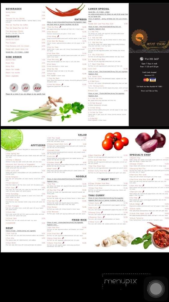 /28745753/Atit-Thai-Restaurant-Menu-New-Rochelle-NY - New Rochelle, NY