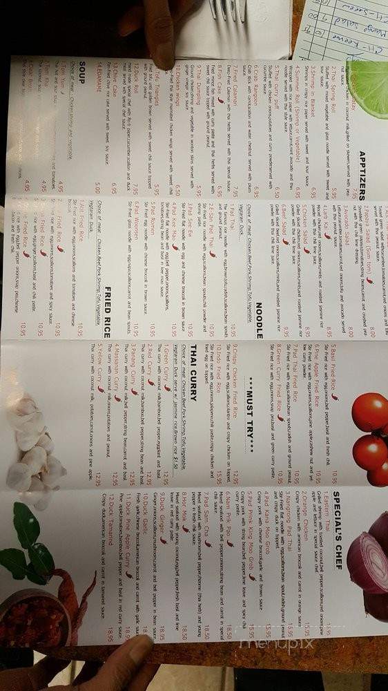 Atit Thai Restaurant - New Rochelle, NY menu_pic