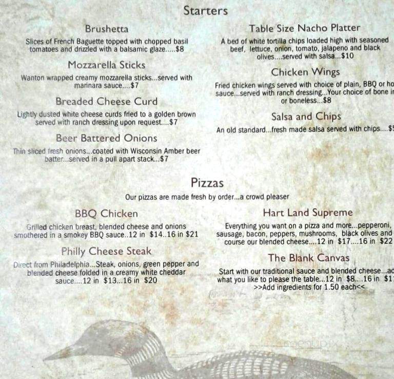 Hart land - Pound, WI menu_pic