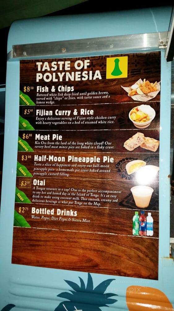 Taste of Polynesia - Laie, HI menu_pic