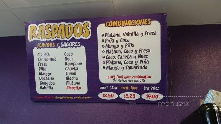 Botanas Locas - San Diego, CA menu_pic