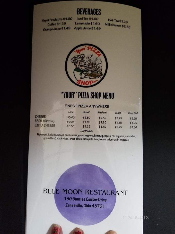 /28755744/Blue-Moon-Restaurant-With-Your-Pizza-Zanesville-OH - Zanesville, OH
