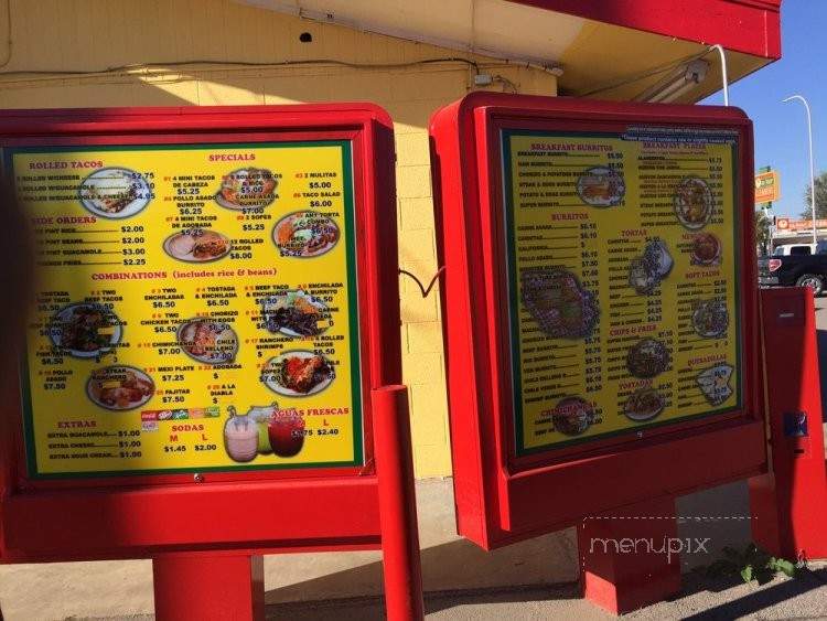Alanbertos - Las Cruces, NM menu_pic