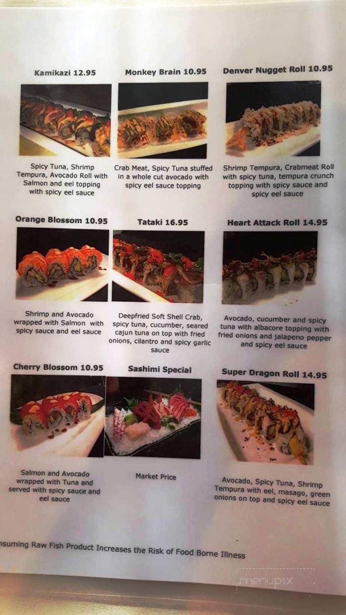 Nori Sushi - Happy Valley, OR menu_pic