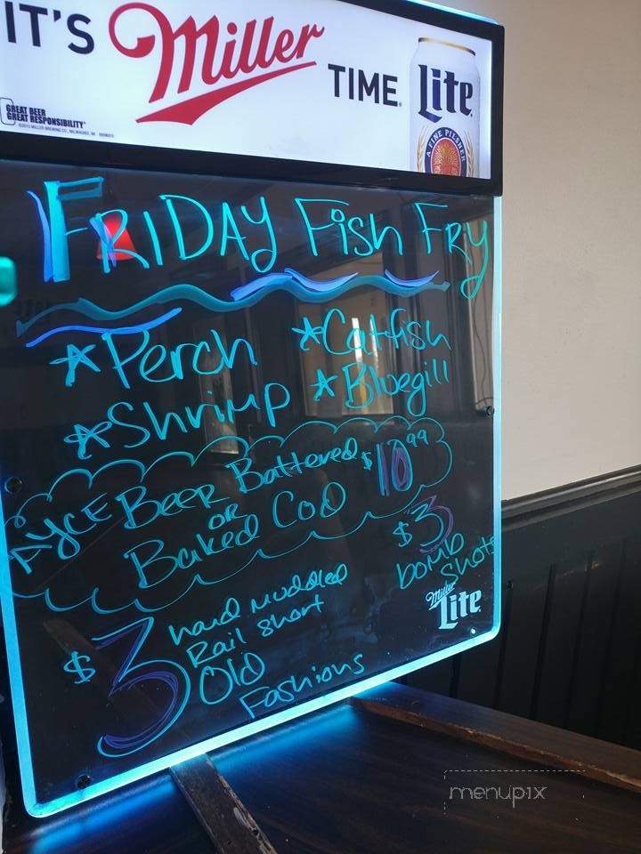 The Roadhouse at Diefenbach Corners - Slinger, WI menu_pic