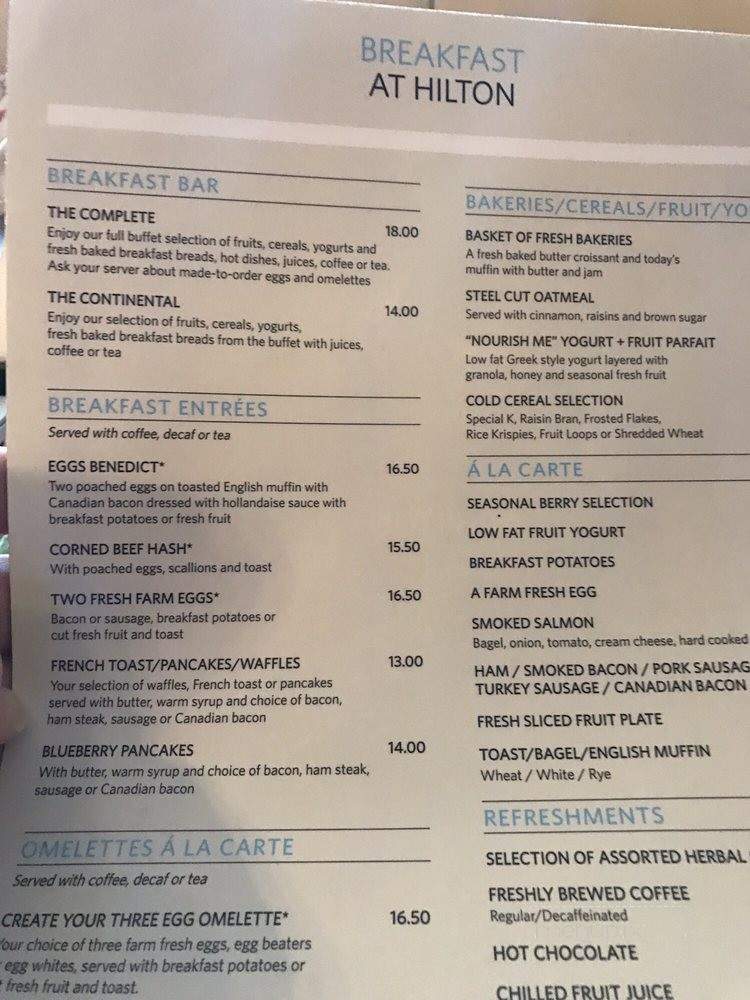 The Carambola - Clearwater, FL menu_pic