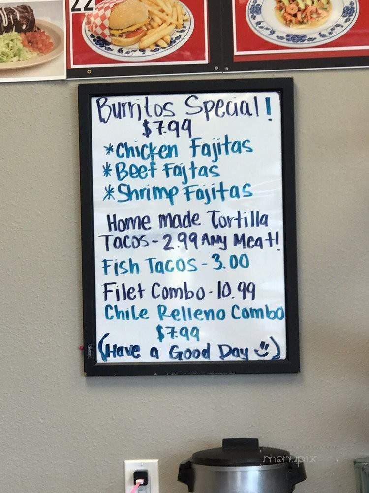 Los Lagos Restaurant - Salem, OR menu_pic
