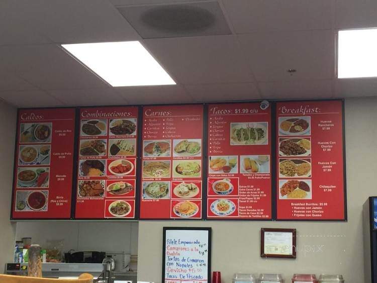 Los Lagos Restaurant - Salem, OR menu_pic