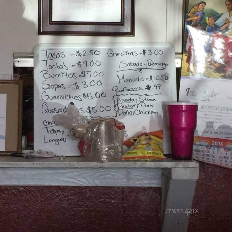 Taqueria La Flor De Guerrero - Tuscaloosa, AL menu_pic