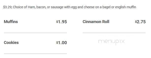 Fay's Willow Tree Coffee and Bakery - Olivet, MI menu_pic
