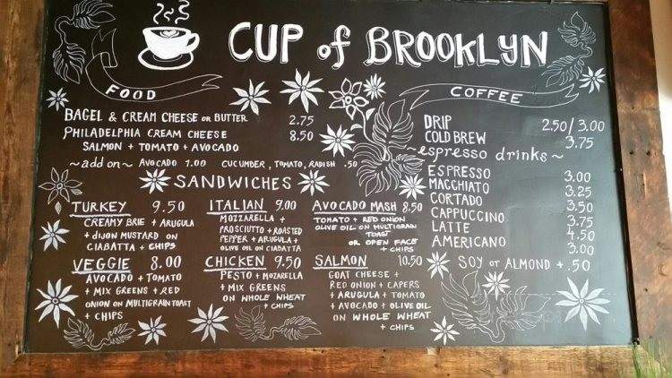 Cup of Brooklyn - Brooklyn, NY menu_pic