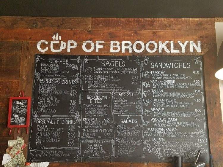Cup of Brooklyn - Brooklyn, NY menu_pic