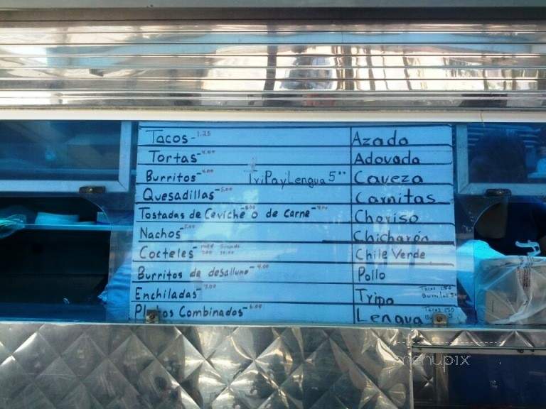 Tacos Talpa - Tipton, CA menu_pic