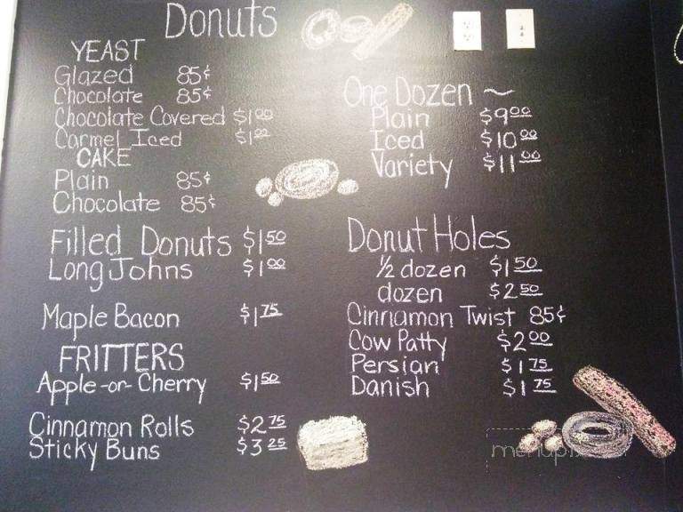 Sweet Temptations Bakery & Cafe - Trafalgar, IN menu_pic