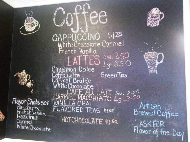 Sweet Temptations Bakery & Cafe - Trafalgar, IN menu_pic