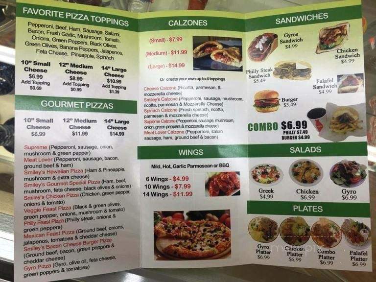 Smiley's Market - Joelton, TN menu_pic